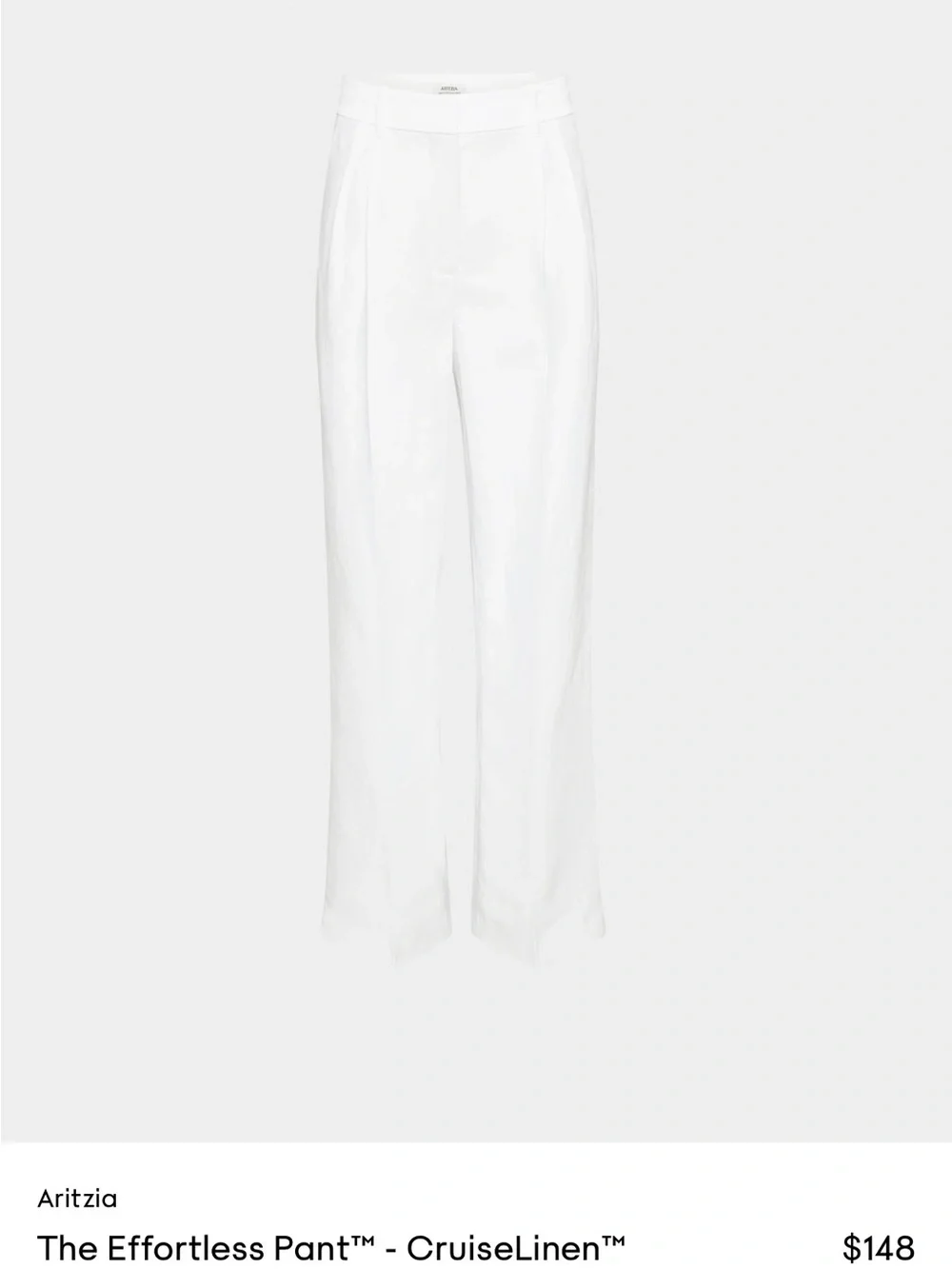 Aritzia The Effortless Pant™ - CruiseLinen